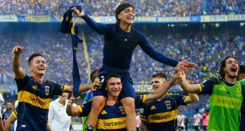 Boca ganó el Superclásico, volvió a la Libertadores y vivió una tarde de fiesta en La Bombonera