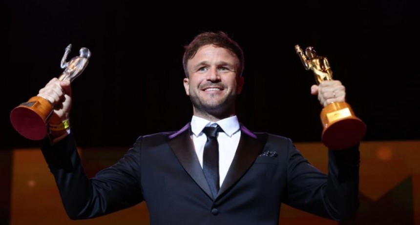 Noche histórica en los Olimpia 2025: Canapino se quedó con el Oro y Di María fue el gran nombre del fútbol