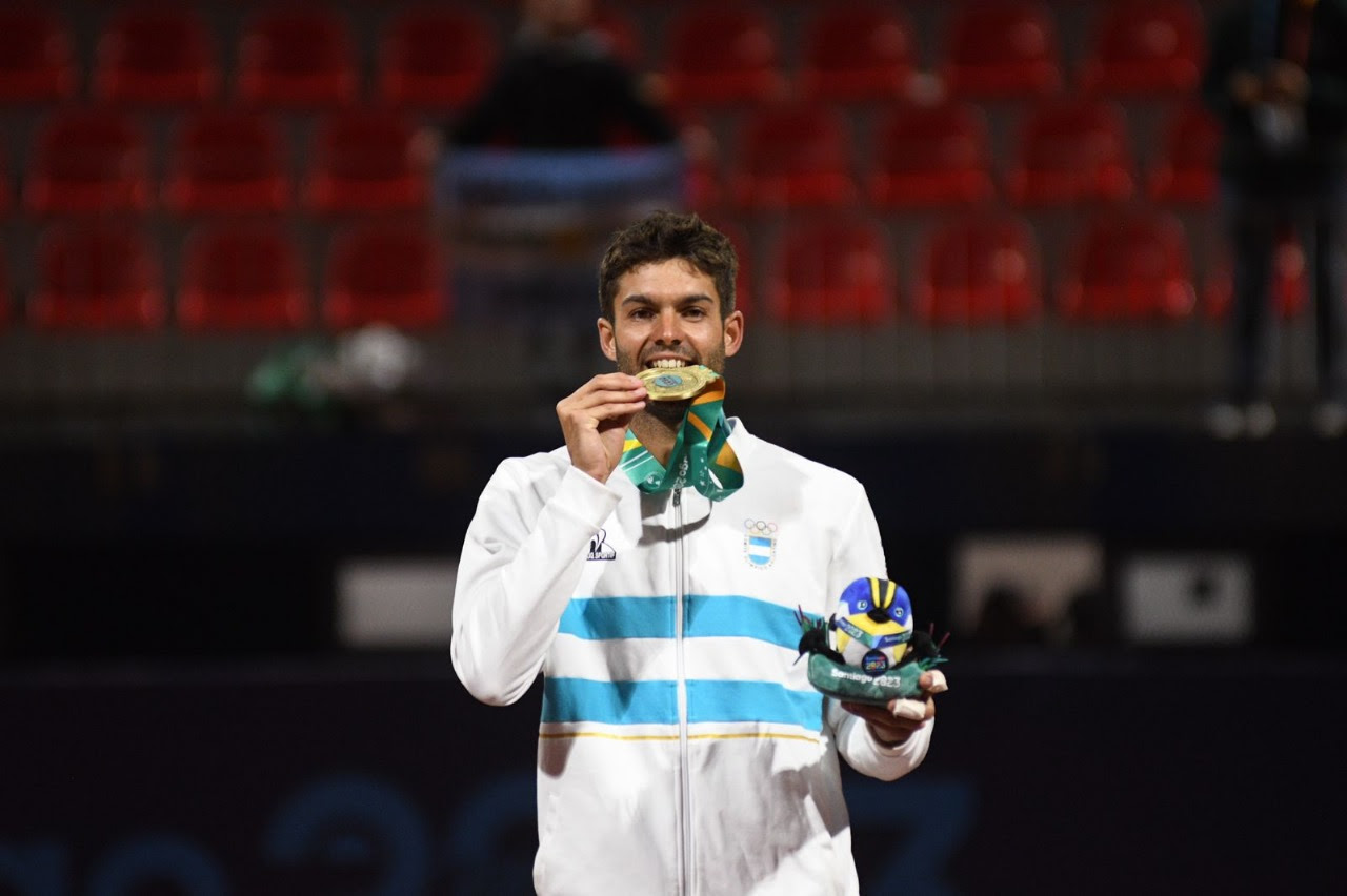 5 podios para el tenis argentino, un aliado histórico del medallero en los Juegos Panamericanos