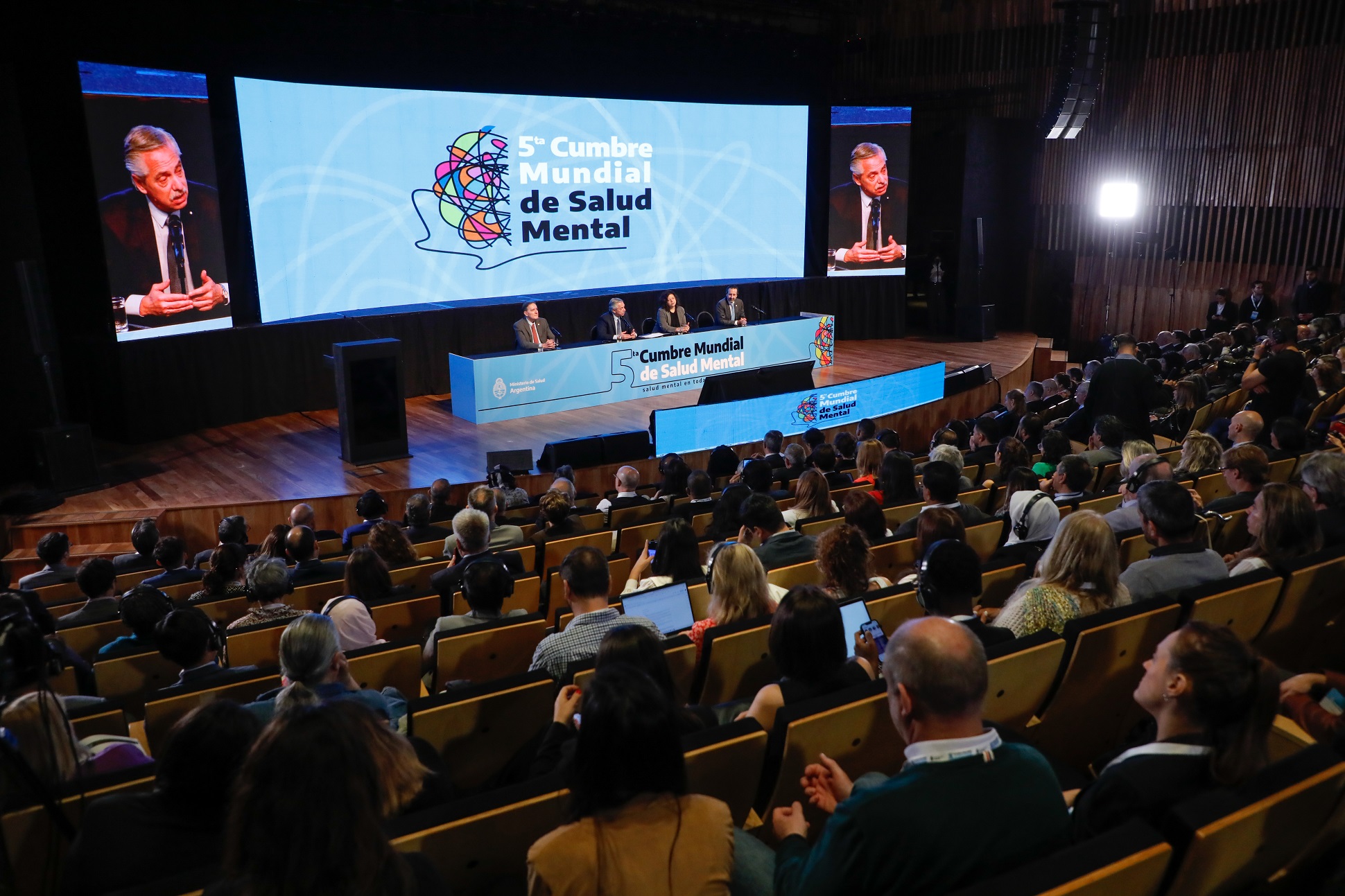 Comenzó la 5° Cumbre Mundial de Salud Mental, con sede en la Argentina