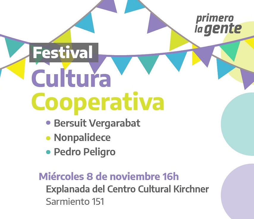 Festival Cultura Cooperativa en el CCK