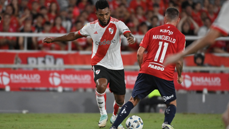 Independiente y River Plate brindaron un emocionante empate en el marco de la Copa de la Liga
