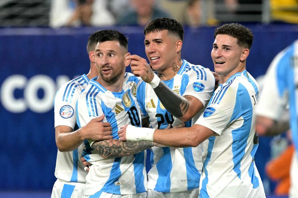 Argentina derrotó a Canadá y es finalista de la Copa América