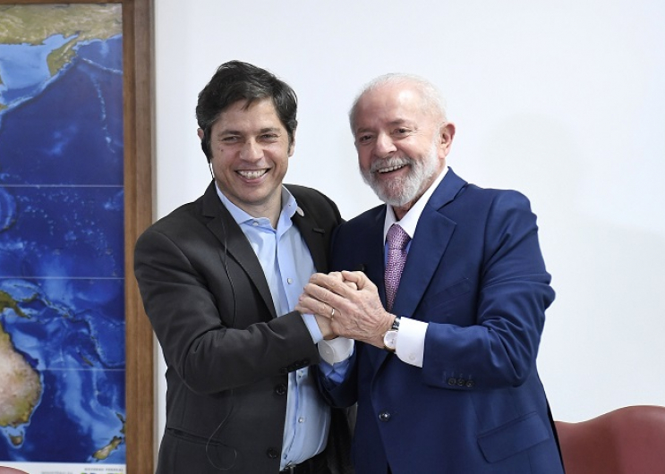 Kicillof se reunió con Lula en Brasil para fortalecer la cooperación económica entre la Provincia de Buenos Aires y Brasil