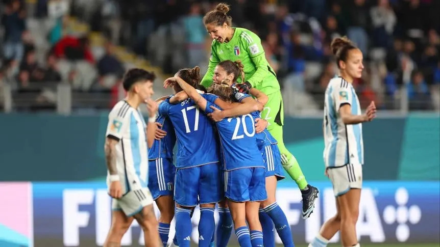 Argentina perdió frente a Italia en su debut en el Mundial Femenino 