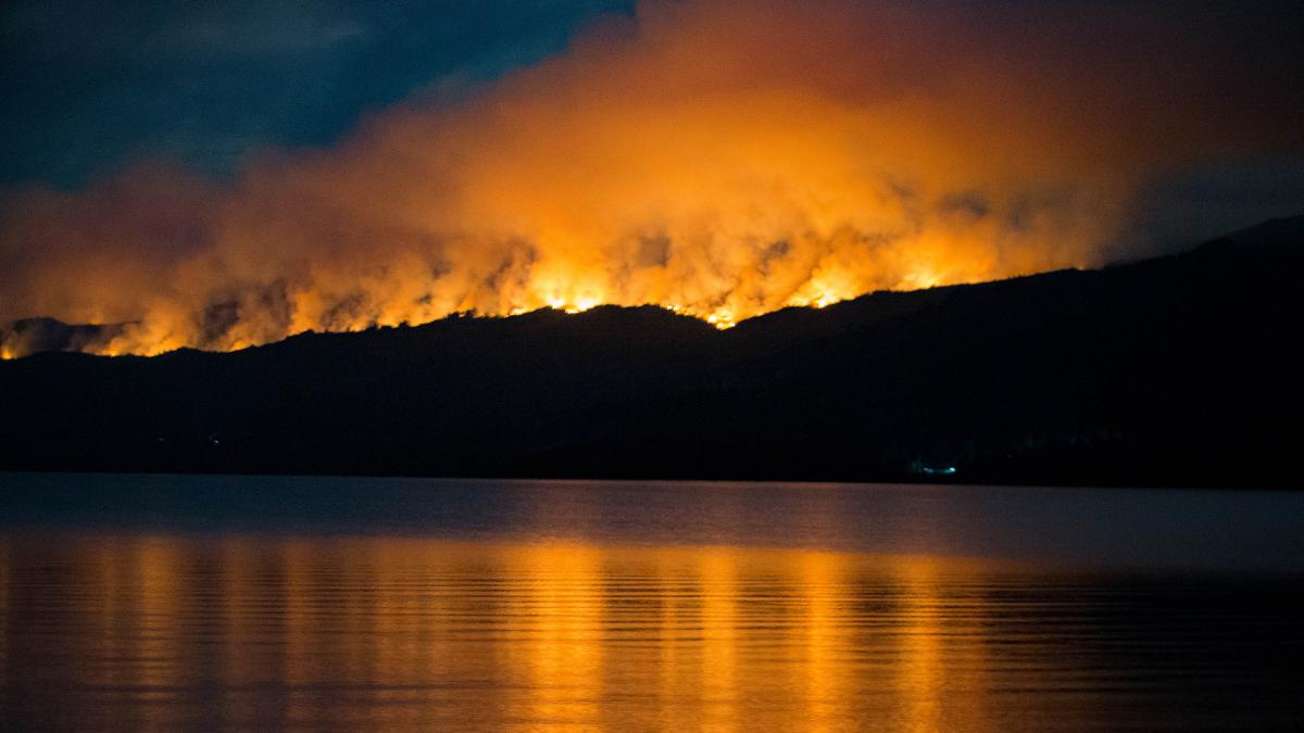 Más de 2.000 hectáreas arrasadas por el fuego en el Parque Nacional Los Alerces