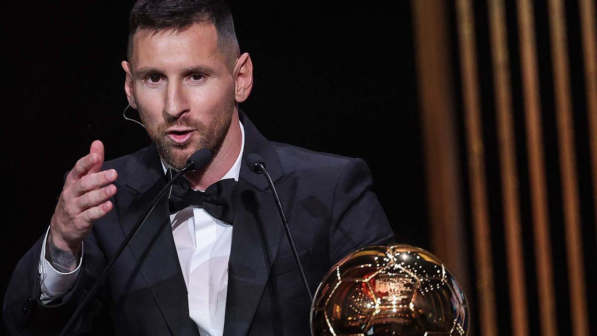 Messi ganó su octavo Balón de Oro