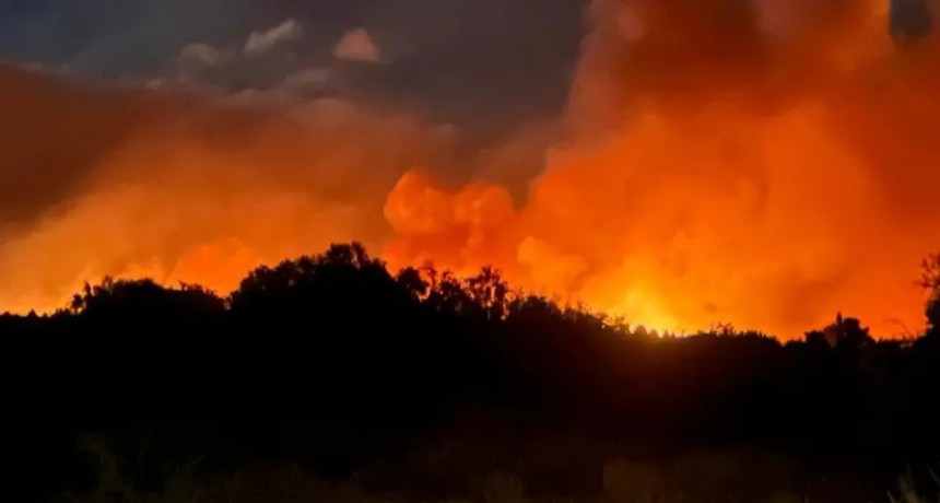 Chubut arde sin control: el fuego rodea Cholila, amenaza Esquel y vecinos claman ayuda