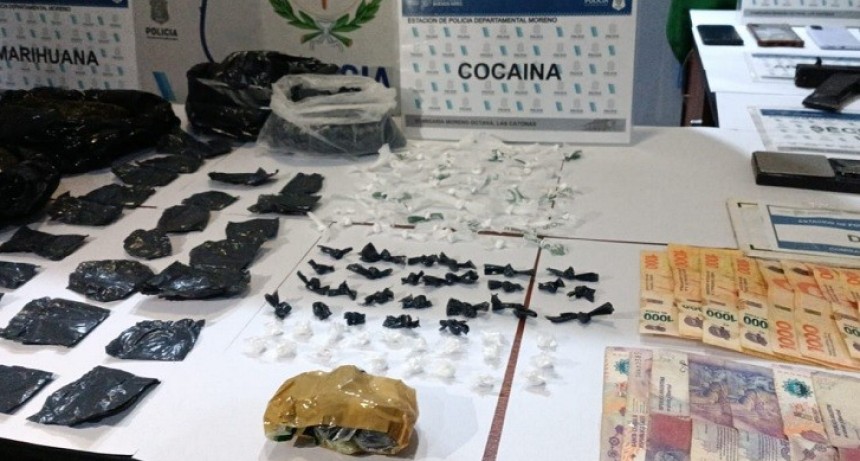 Cayeron con todo en Moreno: una denuncia vecinal destapó una red narco con pedidos de captura internacional