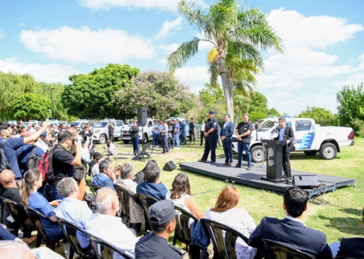 Patrulleros, UTOI y dardos a la Nación: Kicillof desembarca en San Isidro con un megaoperativo de seguridad