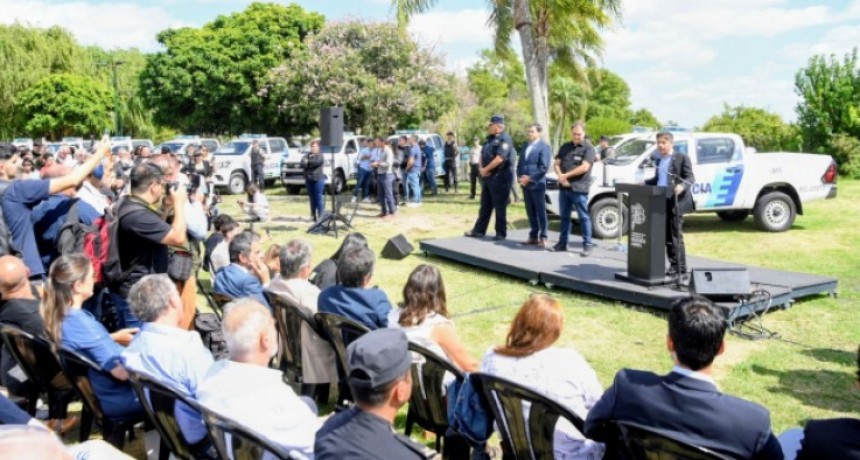 Patrulleros, UTOI y dardos a la Naci&oacute;n: Kicillof desembarca en San Isidro con un megaoperativo de seguridad