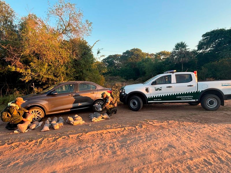 Chaco: secuestran más de 60 kilos de marihuana en dos operativos