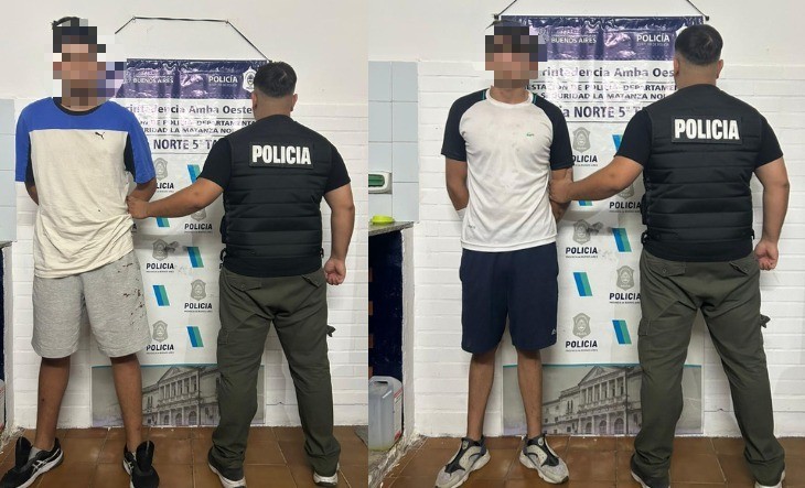 Golpe a los robacoches en La Matanza: cayeron dos ladrones seriales y recuperaron autos robados