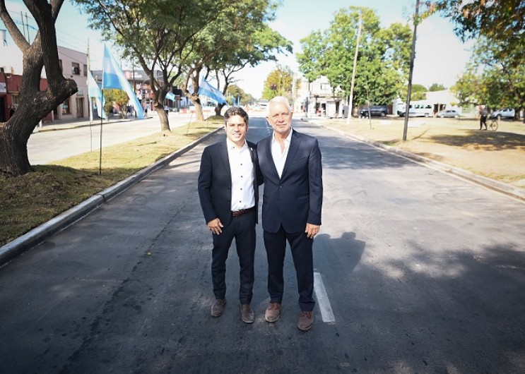 Kicillof recorri&oacute; obras en La Plata y lanz&oacute; duras cr&iacute;ticas al freno de la obra p&uacute;blica nacional