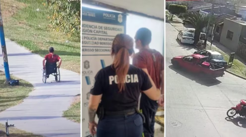 Ins&oacute;lito escape frustrado: rob&oacute; una camioneta y quiso enga&ntilde;ar a la Polic&iacute;a en silla de ruedas