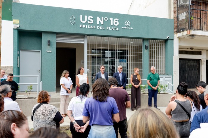 SALUD DE CERCAN&Iacute;A: inauguraron un nuevo centro en Dock Sud que busca transformar la atenci&oacute;n en Avellaneda