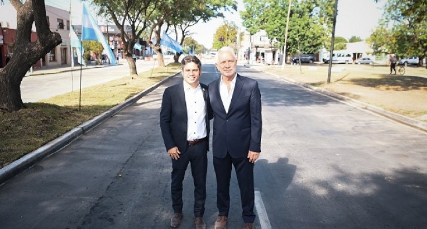 Kicillof recorri&oacute; obras en La Plata y lanz&oacute; duras cr&iacute;ticas al freno de la obra p&uacute;blica nacional