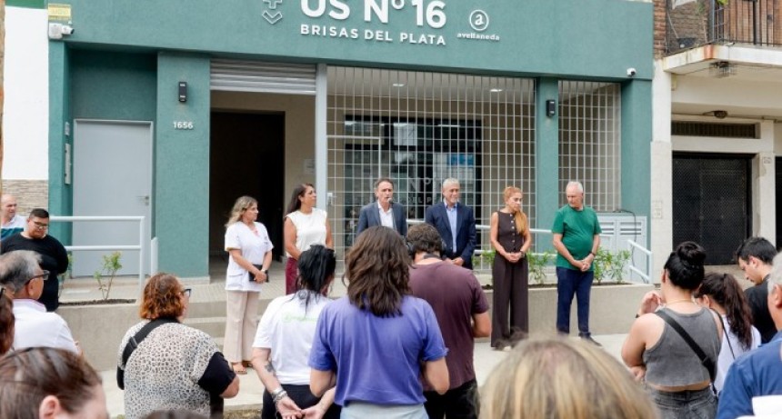 SALUD DE CERCAN&Iacute;A: inauguraron un nuevo centro en Dock Sud que busca transformar la atenci&oacute;n en Avellaneda