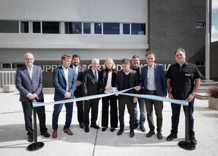 MEGAOBRA JUDICIAL Y FUERTES CR&Iacute;TICAS: Axel Kicillof inaugur&oacute; un polo clave en Olavarr&iacute;a y apunt&oacute; contra el Gobierno nacional