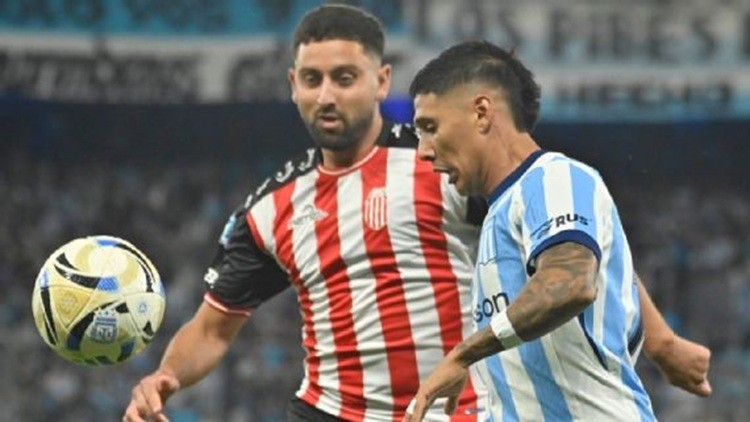 RACING SE QUED&Oacute; CORTO: con uno menos, no pudo sostenerlo y dej&oacute; puntos clave ante Barracas