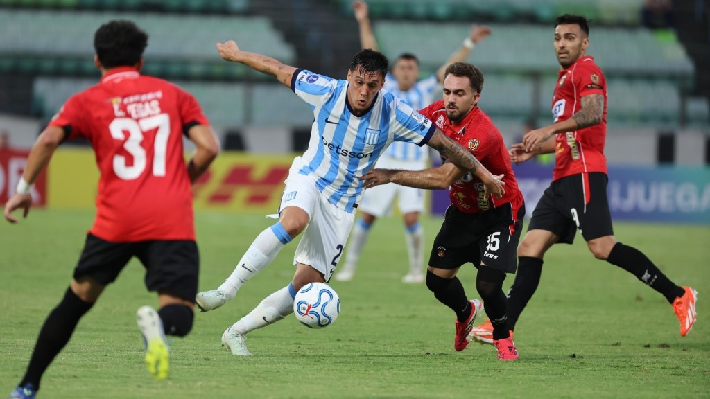 DEJ&Oacute; ESCAPAR TODO: Racing empat&oacute; en Venezuela y qued&oacute; contra las cuerdas en la Sudamericana