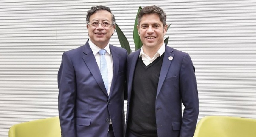 CUMBRE CLAVE EN EUROPA: Axel Kicillof se reuni&oacute; con Gustavo Petro y l&iacute;deres globales en medio de tensiones internacionales