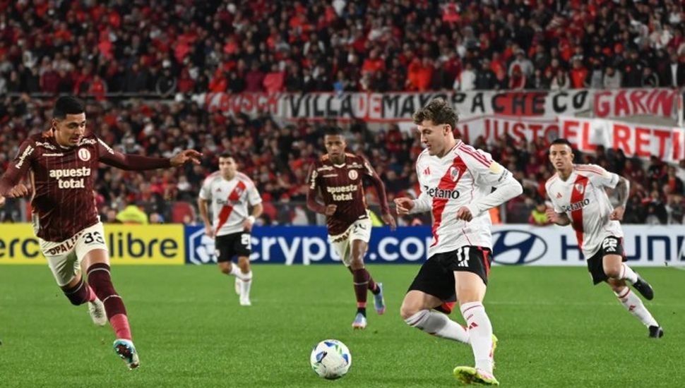 River empató con Universitario en el Monumental antes del Mundial de Clubes