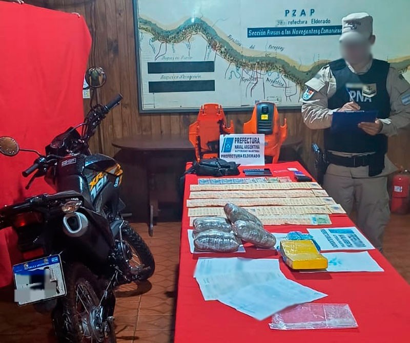 Prefectura desmantela envío millonario de cocaína y LSD ocultos en hidrolavadora en Misiones