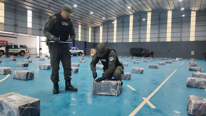 De una mochila a un narcolaboratorio: Gendarmería desbarata búnker con 3 toneladas de marihuana en Misiones