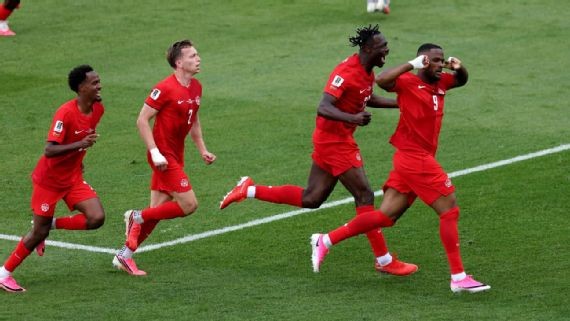 DRAM&Aacute;TICO EMPATE EN TORONTO: Canad&aacute; reaccion&oacute; sobre el final y evit&oacute; un debut amargo en el Mundial