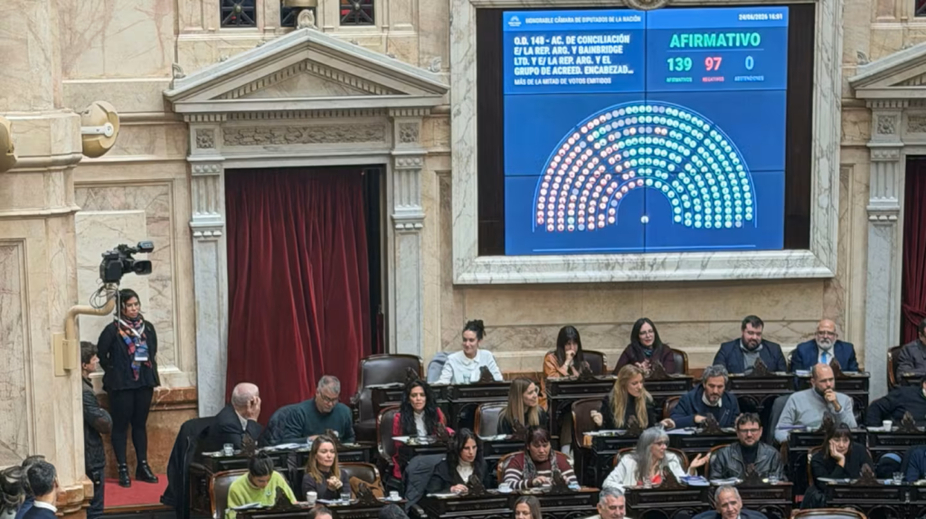 SUPER RIGI, MILLONES PARA ACREEDORES Y OTRO BLINDAJE: Diputados le dio tres triunfos clave al Gobierno
