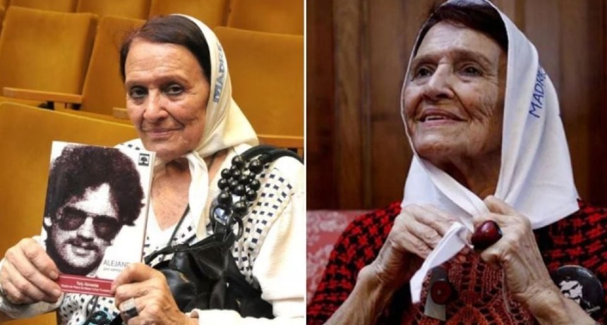 ADI&Oacute;S A UNA MADRE EMBLEM&Aacute;TICA: muri&oacute; Taty Almeida, s&iacute;mbolo eterno de la lucha por los derechos humanos