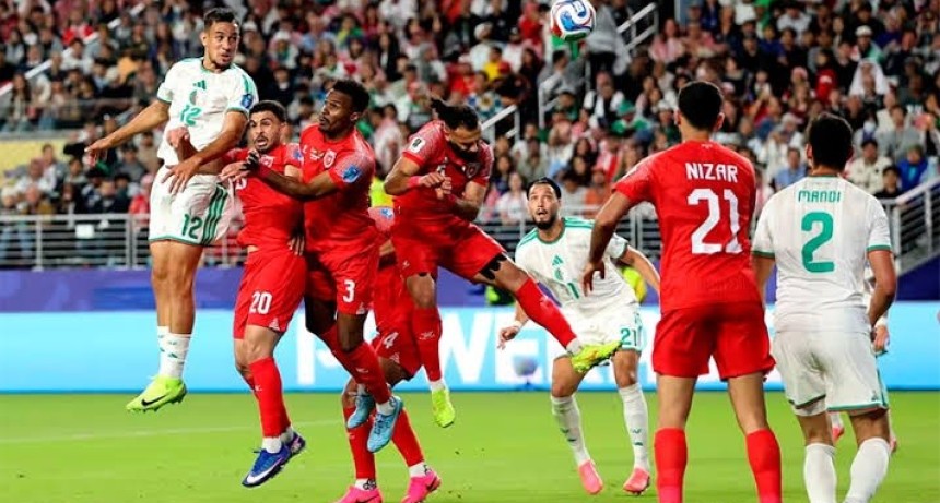 REMONTADA AG&Oacute;NICA Y FESTEJO ARGENTINO: Argelia elimin&oacute; a Jordania y le asegur&oacute; el primer puesto a la Selecci&oacute;n
