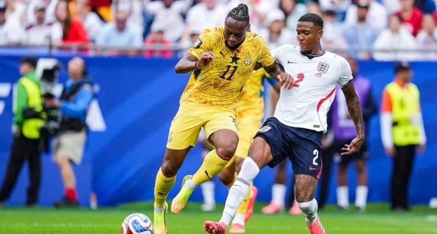 FRENAZO INESPERADO EN BOSTON: Inglaterra no pudo con Ghana y dej&oacute; abierta la definici&oacute;n del Grupo L