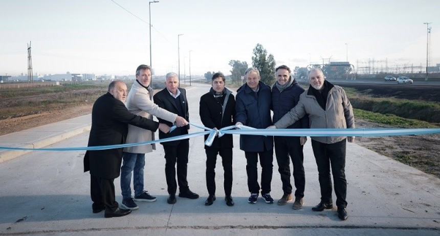 OBRA CLAVE EN HUDSON: Kicillof inaugur&oacute; un nuevo acceso industrial y volvi&oacute; a apuntar contra Milei