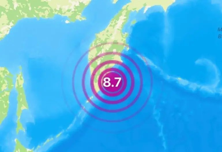 Sismo brutal de 8,8 sacude Rusia y desata alerta de tsunami en medio planeta