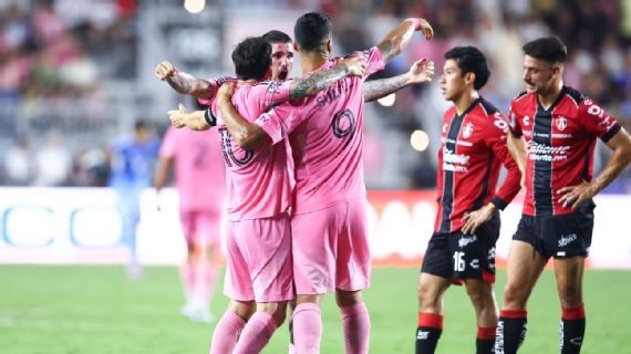 ¡Infartante! Inter Miami lo ganó en la última y arrancó con todo en la Leagues Cup