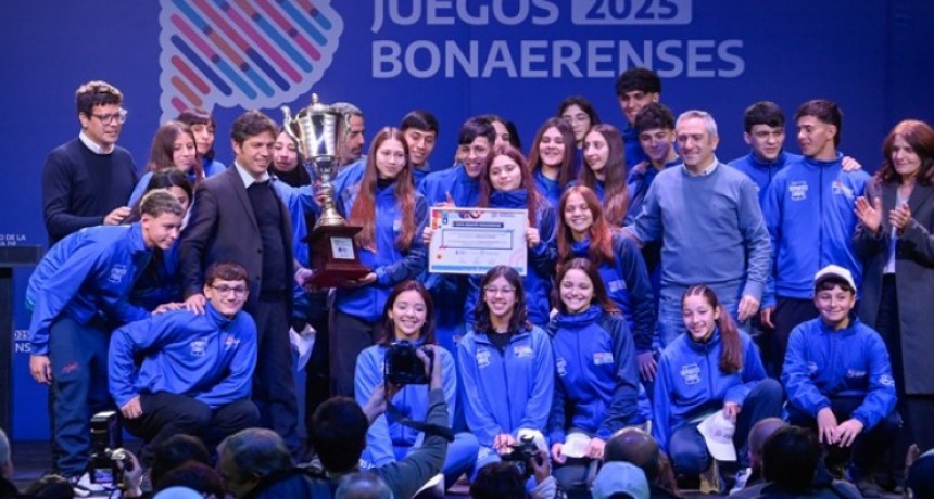Juegos Bonaerenses: Kicillof desafía el ajuste con medio millón de inscriptos
