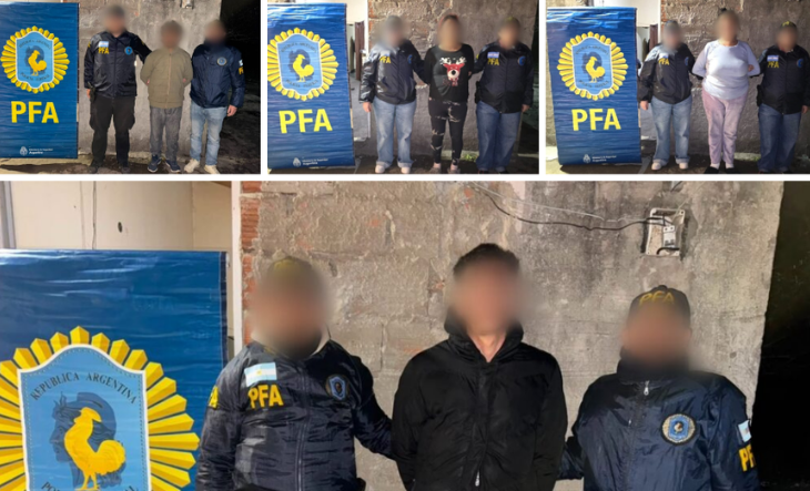 GOLPE A UNA RED DE EXPLOTACI&Oacute;N SEXUAL EN MORENO: rescataron a cinco v&iacute;ctimas y detuvieron a cinco sospechosos