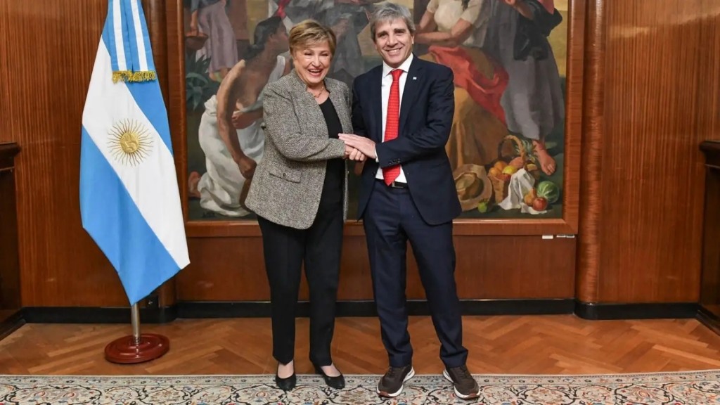 DEFINICI&Oacute;N DEL FMI: Georgieva respald&oacute; el plan de Milei, pero advirti&oacute; por la informalidad y descart&oacute; nuevos fondos