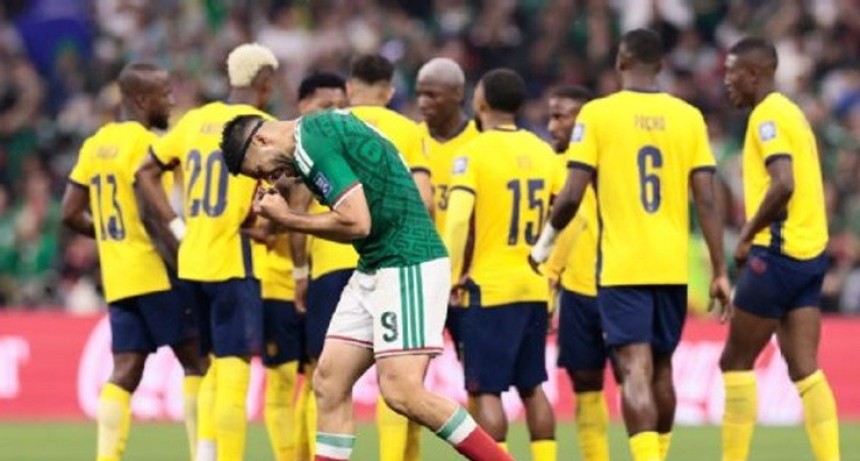 DURO GOLPE PARA ECUADOR: perdi&oacute; con M&eacute;xico en el Azteca y qued&oacute; eliminado del Mundial