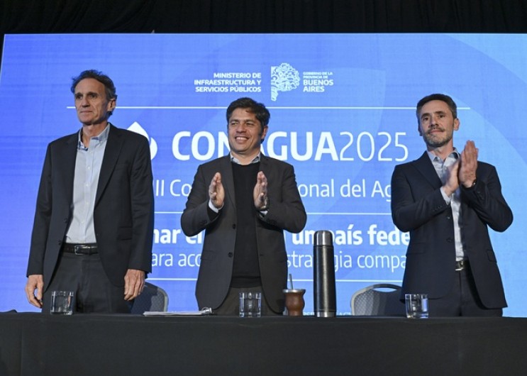 Kicillof denunció el “negacionismo climático” del Gobierno nacional y defendió el plan hídrico provincial