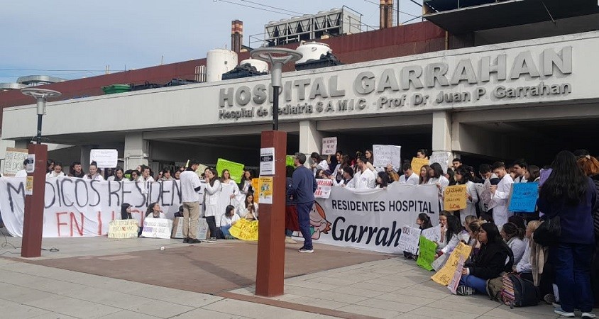 ¡Paro y movilización en el Garrahan contra los nuevos copagos que golpean al personal!