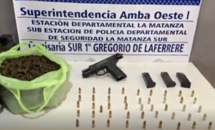 Detienen al jefe de una banda narco y de robo de motos en Laferrere