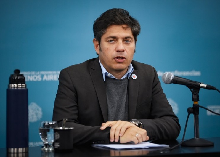Kicillof declara la guerra a la paralización de obras nacionales y pide “emergencia” en la Legislatura