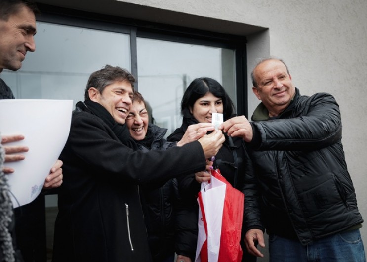 Kicillof desafía a Milei en Tandil: “Es el primer Gobierno que no inaugura una sola obra pública”
