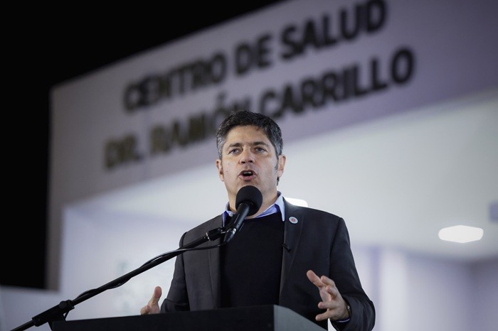 KICILLOF REDOBL&Oacute; LA APUESTA Y CRITIC&Oacute; A NACI&Oacute;N tras inaugurar un nuevo centro de salud en Bol&iacute;var