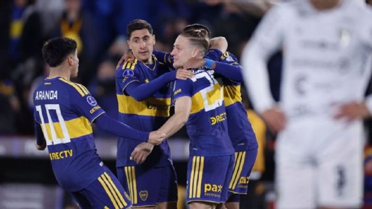 BOCA REACCION&Oacute; A TIEMPO: lo dio vuelta ante Recoleta y qued&oacute; a un paso de los cuartos de la Sudamericana