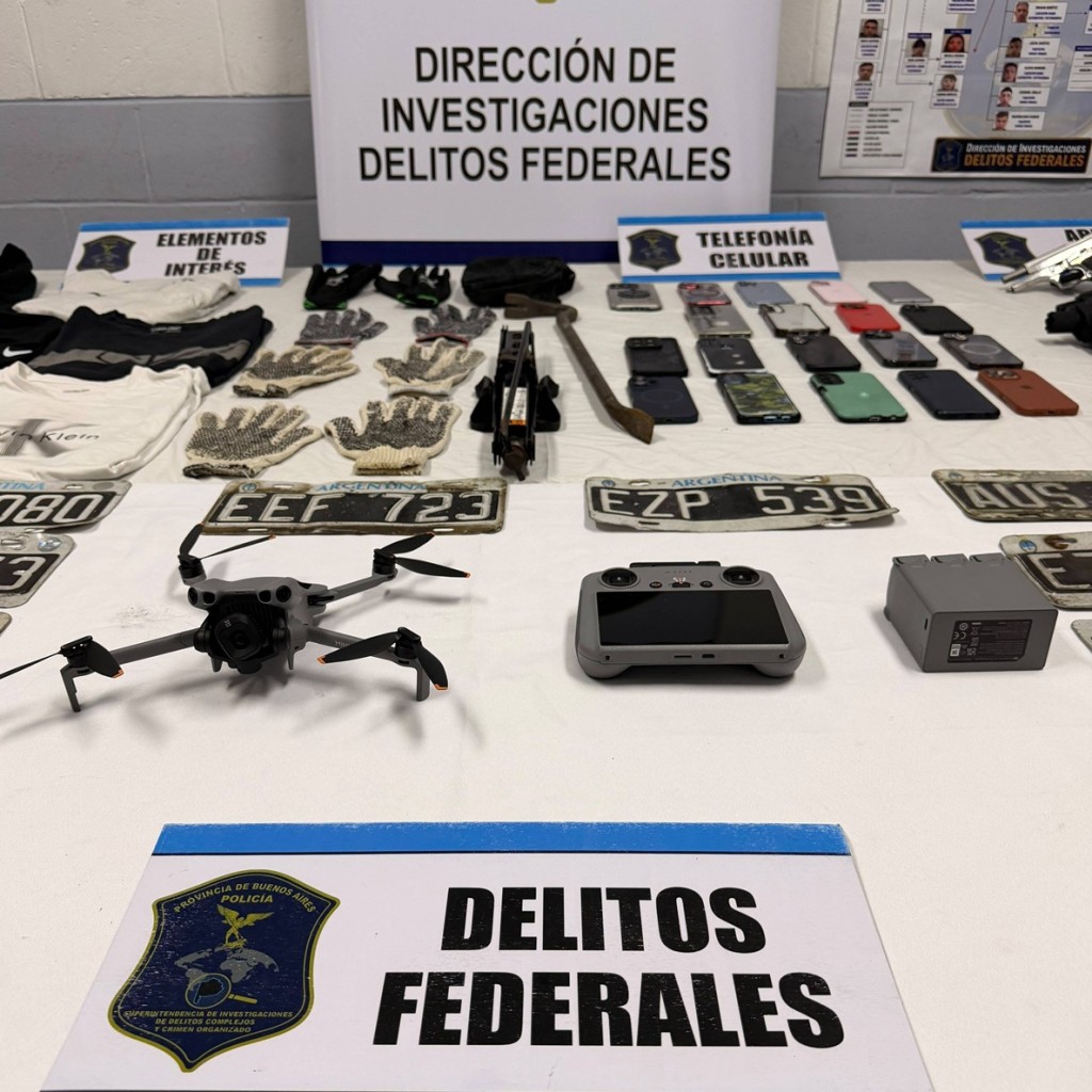 &iexcl;GOLPE AL CRIMEN! Cay&oacute; una banda acusada de hacer entraderas y robar autos