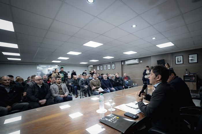 KICILLOF EN CHACO: fuerte cr&iacute;tica a Milei y una se&ntilde;al de unidad federal